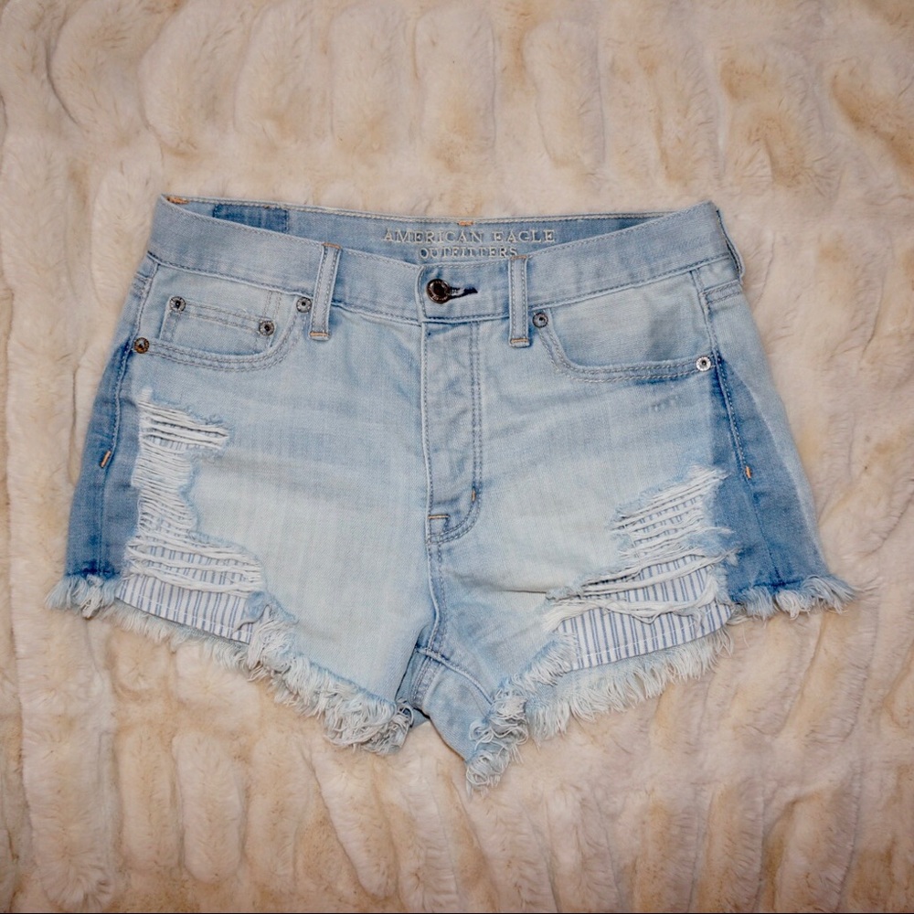 American Eagle Vintage Hi-rise Festival Shorts